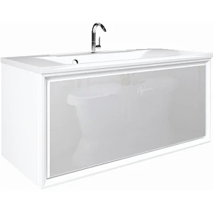 Тумба с раковиной Marka One Seattle 90П 1в.я. Pure White