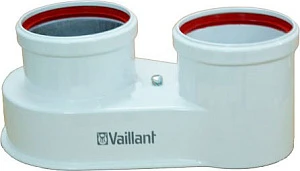 Адаптер Vaillant разделительный с DN  60/100 на две трубы DN 80