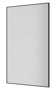 Зеркало Boheme Modern 569-B 60х100 с подсветкой, черный матовый