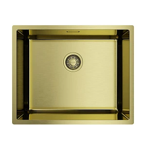 Мойка кухонная Omoikiri Tadzava 54-U/I Ultra-LG 54х44 см светлое золото