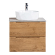 Тумба со столешницей BelBagno Etna 60 подвесная, 2 ящика, Rovere Nature