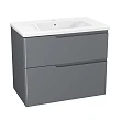 Мебель для ванной Owl 1975 Hella stor 80 серый лак - превью 2