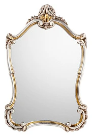 Зеркало Caprigo PL90-K серебро с золотом