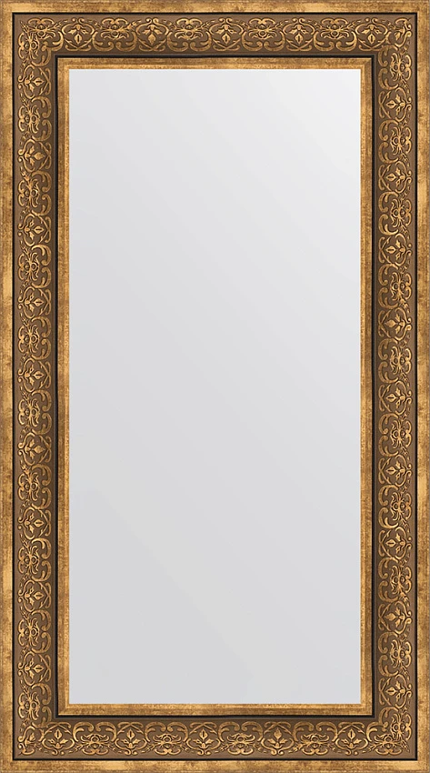Зеркало Evoform Definite BY 3095 63x113 см вензель бронзовый