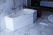 Акриловая ванна Aquatek Медея 170х95 R пустая с фр.экр.+левый бок.зкр. (вклеенный каркас) - превью 2