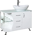 Мебель для ванной Bellezza Рио 90 R белая - превью 2