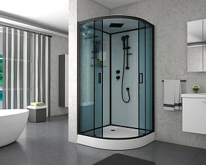 Душевая кабина Niagara Premium NG-6901-01 BLACK 90х90х210 черная