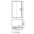 Душевой уголок WasserKRAFT Berkel 48P33 130x90x200 - превью 1
