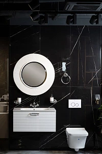 Зеркало Boheme Shine 528-W серебро