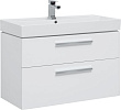 Тумба с раковиной Aquanet Nova 90 белый