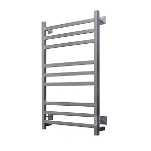 Электрический полотенцесушитель Aringa Орса Кв AR03017CHM 80х50 см, 9 секций, матовый хром
