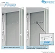 Душевая кабина Niagara Promo P120/80/26L/MT 120х80 L стекло матовое, профиль белый - превью 1
