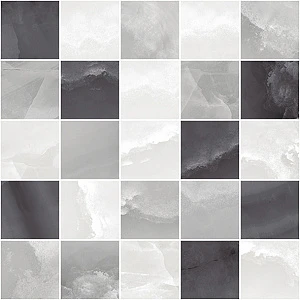 Prime Декор мозаичный серый микс MM34040 25х25 (MM34040)