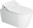 Унитаз подвесной Duravit ME by Starck 222859 с крышкой биде - превью 1