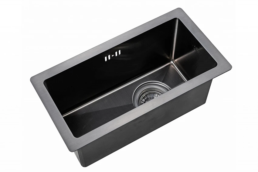 Мойка кухонная Zorg Sanitary PVD 2344 GRAFIT графит