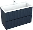 Мебель для ванной Aquanet Джейн 100 подвесная, маренго - превью 2