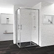 Душевой уголок RGW Passage PA-146 80х120x185 профиль хром, стекло прозрачное - превью 1