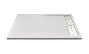 Поддон для душа Creto Scala 100x70 без каркаса, серый