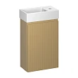 Мебель для ванной Wellsee WC Area 40 подвесная, бежевый матовый - превью 1