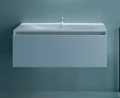 Тумба для комплекта Sanvit Кубэ-1 70 подвесная, 1 ящик, белый глянец - превью 2