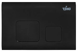 Кнопка смыва Timo Soli FP-002MB черная матовая