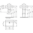 Раковина Ideal Standard Connect Cube E810801 70 см - превью 1