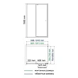 Душевой уголок WasserKRAFT Aula 11P17 100х80х190 стекло прозрачное, профиль хром - превью 2