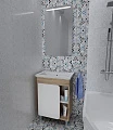 Тумба для комплекта 1Marka Nuvo 60Н 1д. Дуб Сонома - превью 1
