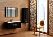 Мебель для ванной La Beaute Moselle 90 черная, фурнитура хром - превью 1
