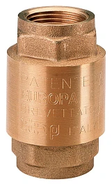 Обратный клапан Itap 100 Europa 1/2&quot; пружинный муфтовый с металл. седлом