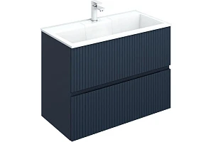 Тумба с раковиной Aquanet Джейн (Flat) 90 подвесная, маренго