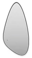Зеркало Brevita Venus 60х120 с подсветкой, белый - превью 1