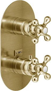 Смеситель Nobili Grazia GRC5102BR для душа бронза