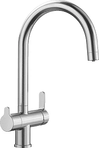 Смеситель для кухонной мойки Blanco Trima UltraResist с краном для питьевой воды, нержавеющая сталь