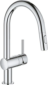Смеситель для кухонной мойки Grohe Minta 32321002 с выдвижным изливом, хром