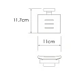 Мыльница WasserKRAFT Rhin K-8729 - превью 1