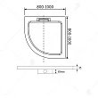 Поддон для душа RGW GWS-31 100х100 - превью 1