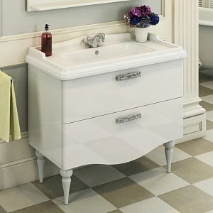 Тумба с раковиной Comforty Монако 100 (раковина Comforty 3310)