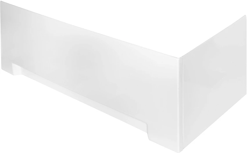 Экран Besco Aria 130x70 фронтально-торцевой