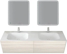 Мебель для ванной Cezares Titan 180 см подвесная, White wood