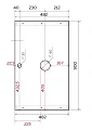 Тумба для комплекта 1Marka GRUNGE LOFT 90П 1в.я Дуб Вотан - превью 1