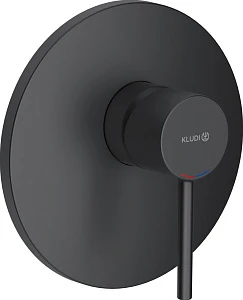 Смеситель Kludi Bozz 386553976 для душа, черный матовый