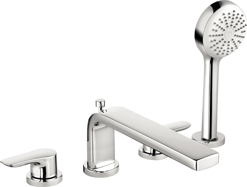 Смеситель Kludi Pure&Solid 344230575 на борт ванны