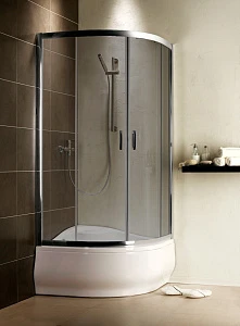 Душевой уголок Radaway Premium Plus A 80x170 стекло графит
