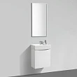 Мебель для ванной BelBagno Mini 50 bianco lucido правая - превью 1
