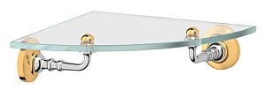 Полка 3SC Stilmar STI 118 угловая, хром, золото