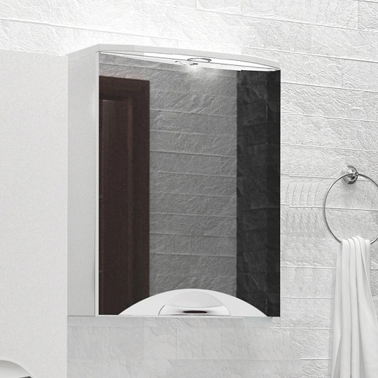 Зеркало-шкаф Style Line Жасмин-2 50/С Люкс, белый