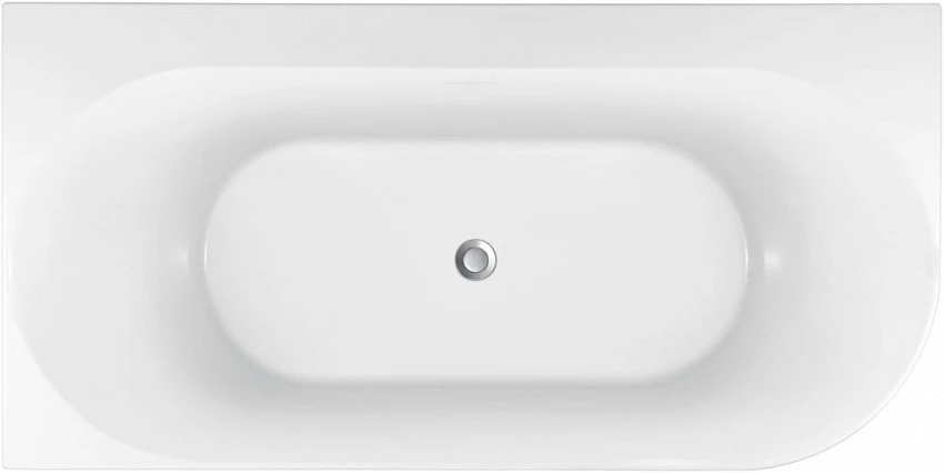 Акриловая ванна Allen Brau Priority 170x78 139778A-GW белый глянец левая