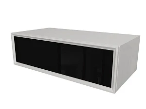 Тумба Marka One Milacco 100П 1в.я. Classic Black (низ) У83573