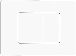 Кнопка смыва Iberica Blanca INOX-C IB.B011.001.000 белая